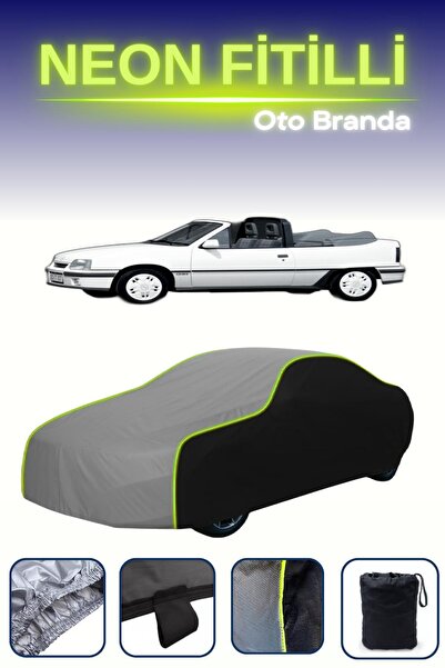 Cemku Fast أسود-رمادي-أسود [أوبل كاديت كابريوليه 1987 - 1993] مشمع سيارة متوا...