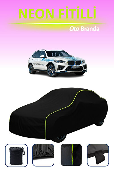 Cemku Cool أسود [BMW iX5 Hydrogen] مشمع سيارة متوافق مع حبال النيون، مقاوم لل...