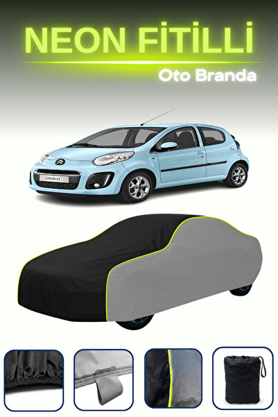 Cemku Shade رمادي-أسود-رمادي [Citroen C1 5 أبواب 2012 - 2014] مشمع سيارة متوا...