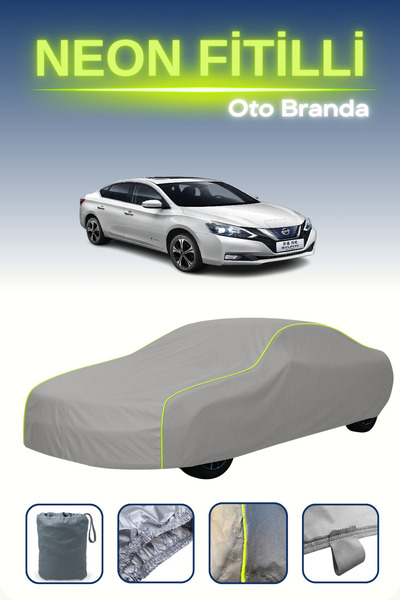 Cemku Shine رمادي [نيسان سيلفي] متوافق مع مشمع السيارة المضلع النيون، مقاوم ل...