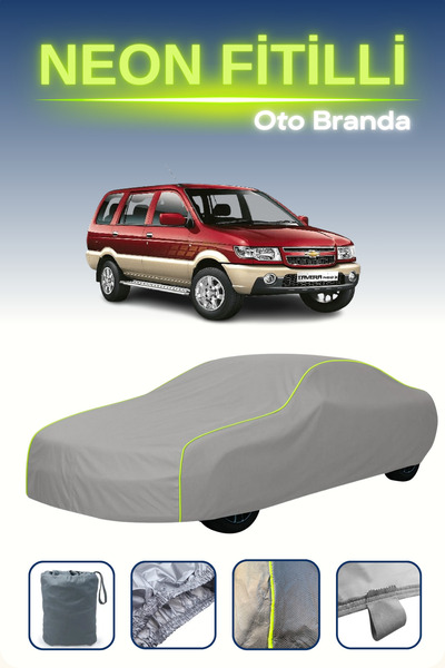 Cemku Shine رمادي [شيفروليه تافيرا] مشمع سيارة متوافق مع النيون، مقاوم للماء ...