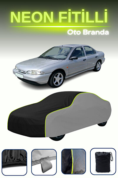 Cemku Shade رمادي-أسود-رمادي [فورد مونديو سيدان 1993 - 1996] مشمع سيارة متواف...