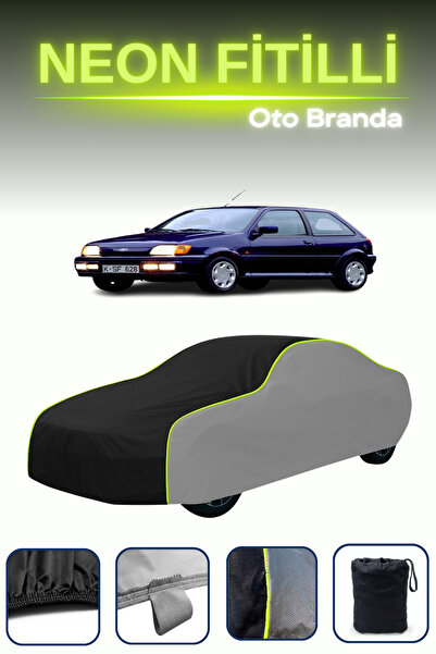 Cemku Shade رمادي-أسود-رمادي [Ford Fiesta 3 Door 1994 - 1995] مشمع سيارة متوا...