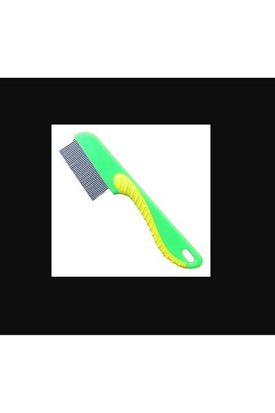 LA PERLA TECH Flea Comb for Dogs and Cats, Pet Lice Comb Fine Tooth Grooming Tool for Removing Tear multicolor