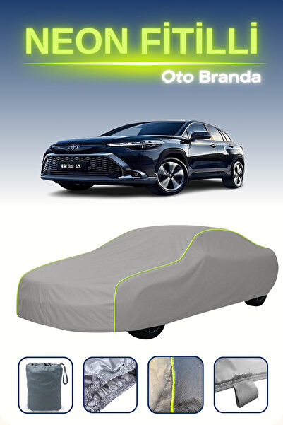 Cemku Shine رمادي [Toyota Frontlander] مشمع سيارة متوافق مع حبال النيون، مقاو...