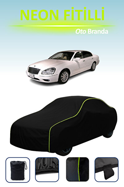 Cemku Cool أسود [Nissan Cima] مشمع سيارة متوافق مع حبال النيون، مقاوم للماء و...