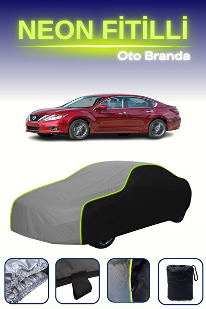 Cemku Fast أسود-رمادي-أسود [نيسان ألتيما 2018 - 2021] مشمع سيارة متوافق مع حب...