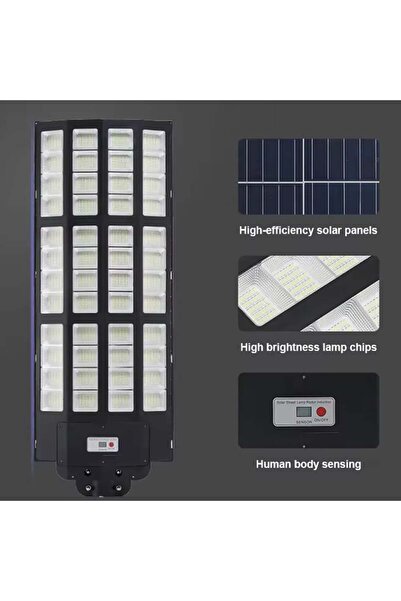 Forlife 2000 Watt Güneş Enerjili Solar Sokak ve Yol Aydınlatma Armatürü