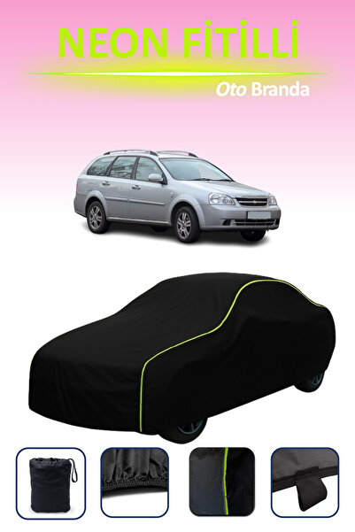 Cemku Cool أسود [شيفروليه لاسيتي واجون] مشمع سيارة متوافق مع النيون، مقاوم لل...