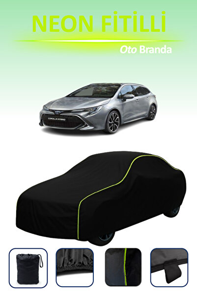 Cemku Cool أسود [تويوتا كورولا تورينج سبورتس 2019 - 2021] مشمع سيارة بحبل نيون، مقاوم للماء والغبار