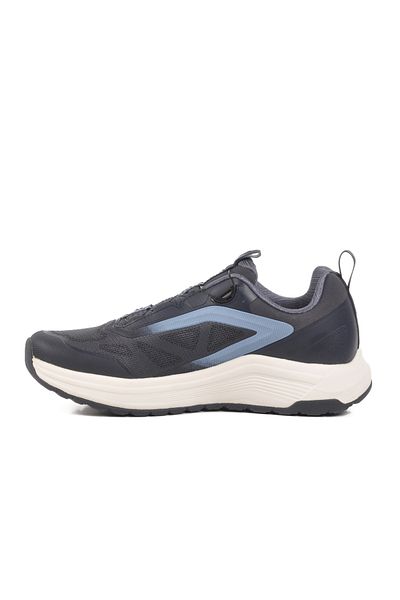 AYK'S Navy Blue-White Smart Lace-Up Mesh Men's Sports Shoes 360918 m