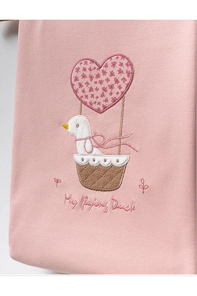 Bebitof Duck in the Basket Themed 10 Piece Boxed Newborn Bodysuit Set Aly