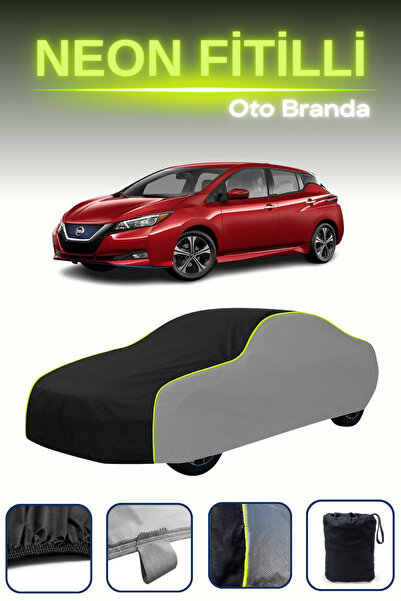 Cemku Shade رمادي-أسود-رمادي [نيسان ليف 2017 - 2021] قماش مشمع مناسب لسيارة ن...