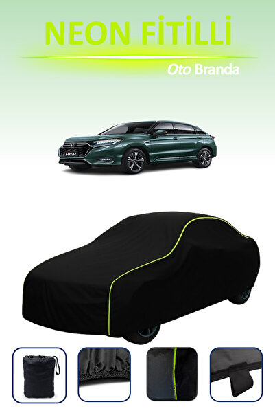 Cemku Cool أسود [Honda Ur-V] مشمع سيارة متوافق مع حبال النيون، مقاوم للماء وا...