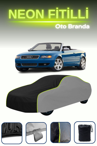 Cemku Shade رمادي-أسود-رمادي [أودي S4 كابريوليه 2003 - 2005] مشمع سيارة متواف...