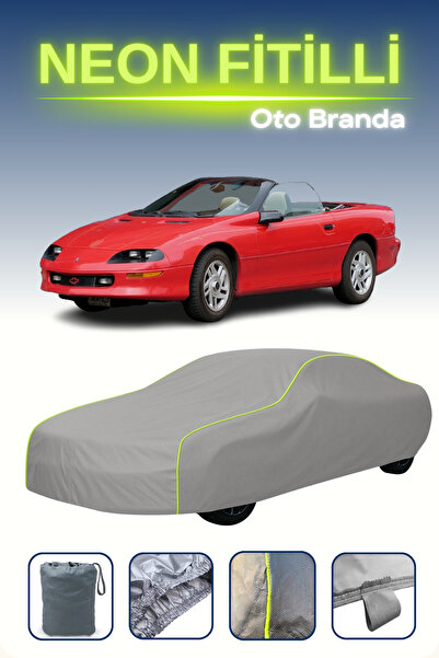 Cemku Shine رمادي [شيفروليه كامارو 4 قابلة للتحويل] مشمع سيارة متوافق مع الني...