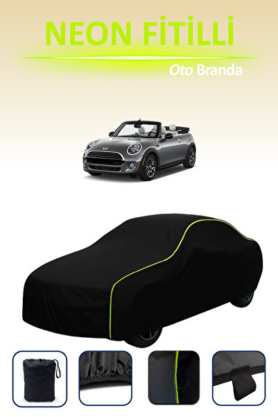 Cemku Cool أسود [ميني كوبر كونفيرتبل 2018 - 2021] مشمع سيارة متوافق مع حبال ا...