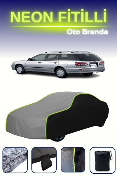 Cemku Fast أسود-رمادي-أسود [Nissan Expert] مشمع سيارة متوافق مع حبال النيون، ...