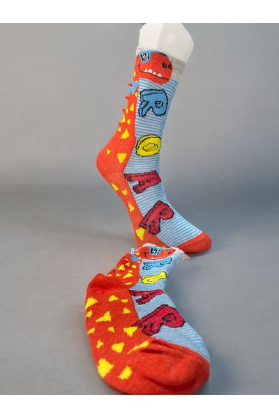 LAV SOCKS 3-Piece Boy's Sock Socks (3 Dimensions)