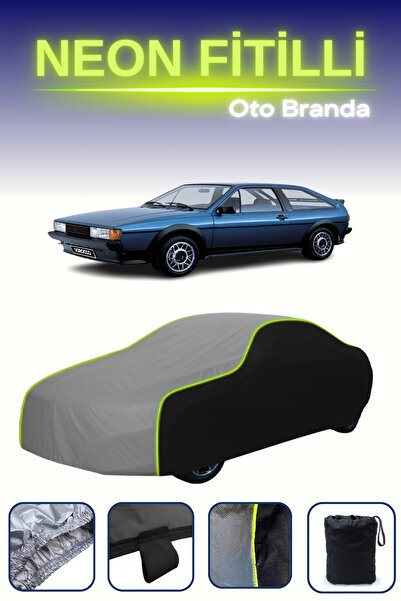 Cemku Fast أسود-رمادي-أسود [فولكس فاجن شيروكو 1981 - 1991] مشمع سيارة متوافق ...