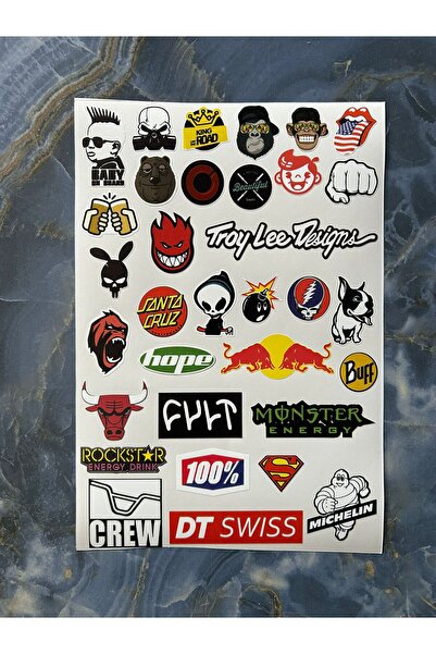 shop Bisiklet Karışık Sticker Seti