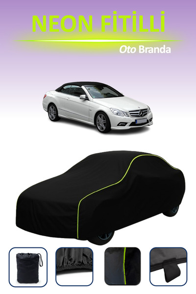 Cemku Cool أسود [مرسيدس الفئة E كابريوليه (A207) 2009 - 2012] مشمع سيارة مضلع...