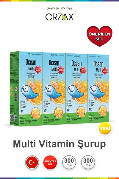 Ocean Multi Syrup 150 ml 2. 'Si 50% (2 Pcs)