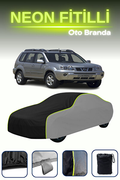 Cemku Shade رمادي-أسود-رمادي [نيسان إكس-تريل 2003 - 2007] قماش مشمع مناسب لسي...