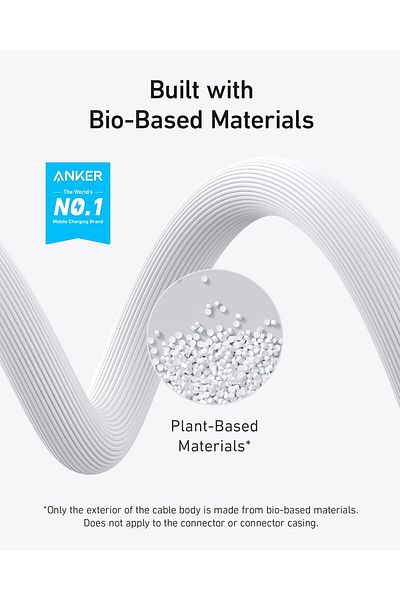 Anker Anker USB-C to Lightning Cable 541 3 Feet Apple Certified - White