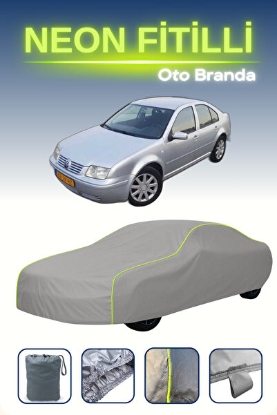 Cemku Shine رمادي [فولكس فاجن بورا] مشمع سيارة متوافق مع حبال النيون، مقاوم ل...