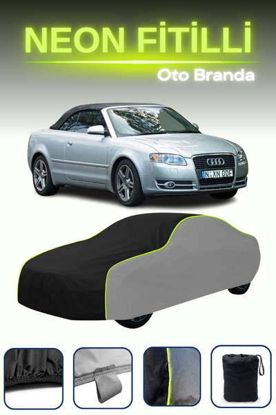 Cemku Shade رمادي-أسود-رمادي [أودي A4 كابريوليه 2005 - 2008] مشمع سيارة متواف...