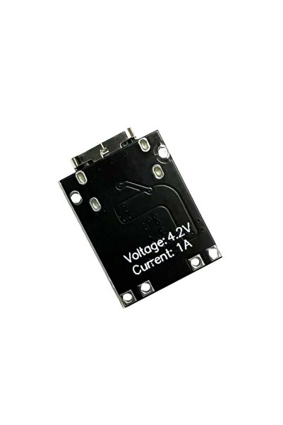 Elektronik Atölye TP4056 Type-C 3.7V 18650 Korumalı Lityum Pil Şarj Modülü