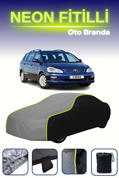 Cemku Fast أسود-رمادي-أسود [تويوتا أفينسيس فيرسو 2003 - 2006] مشمع سيارة متوا...