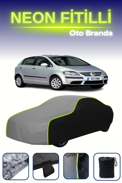 Cemku Fast أسود-رمادي-أسود [فولكس فاجن جولف بلس 2005 - 2008] مشمع سيارة متواف...