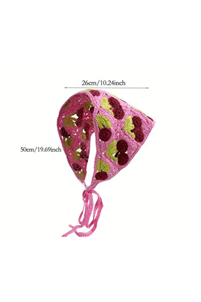 Pina Vintage πλεκτό μπαντάνα με βελονάκι