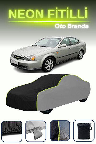 Cemku Shade رمادي-أسود-رمادي [شيفروليه إيفاندا] غطاء سيارة متوافق مع حبال الن...