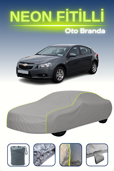 Cemku Shine رمادي [شيفروليه كروز هاتشباك 2] مشمع سيارة متوافق مع النيون، مقاو...