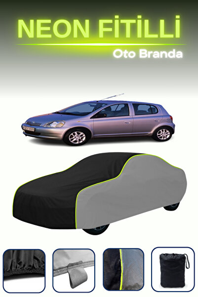 Cemku Shade رمادي-أسود-رمادي [تويوتا ياريس 5 أبواب 1999 - 2003] مشمع سيارة مت...