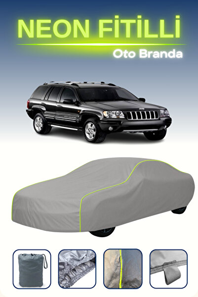 Cemku Shine رمادي [جيب جراند شيروكي 2003 - 2005] مشمع سيارة متوافق مع حبال ال...