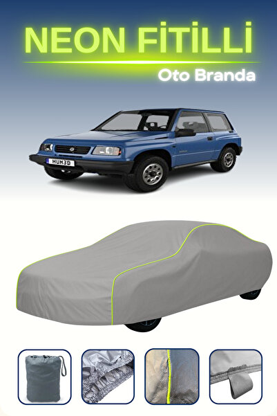 Cemku Shine رمادي [سوزوكي فيتارا 3 أبواب 1989 - 1998] مشمع سيارة متوافق مع حب...