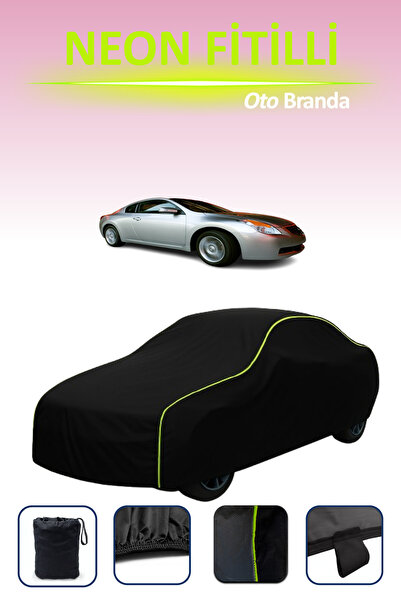 Cemku Cool أسود [نيسان ألتيما كوبيه 2007 - 2012] مشمع سيارة متوافق مع حبال ال...