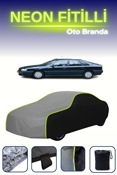 Cemku Fast أسود-رمادي-أسود [رينو سافران 1992 - 1996] مشمع سيارة متوافق مع حبا...