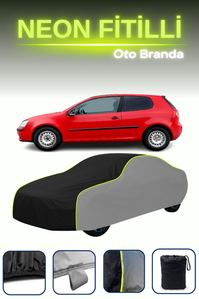 Cemku Shade رمادي-أسود-رمادي [فولكس واجن جولف V 3 أبواب 2003 - 2008] قماش مشم...