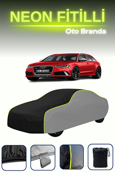 Cemku Shade رمادي-أسود-رمادي [أودي Rs6 أفانت 2013 - 2019] قماش مشمع سيارة نيو...