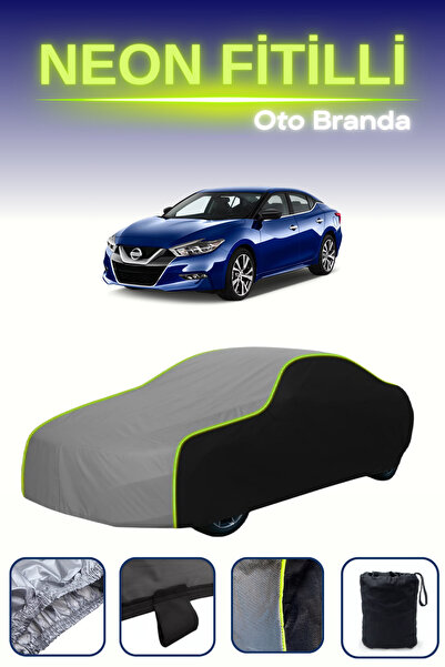 Cemku Fast أسود-رمادي-أسود [نيسان ماكسيما 2018 - 2021] مشمع سيارة متوافق مع ح...