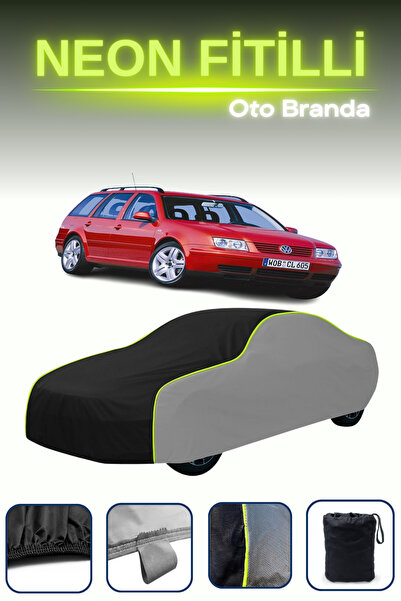 Cemku Shade قماش مشمع سيارة رمادي-أسود-رمادي [فولكس فاجن بورا متوافق مع قماش ...