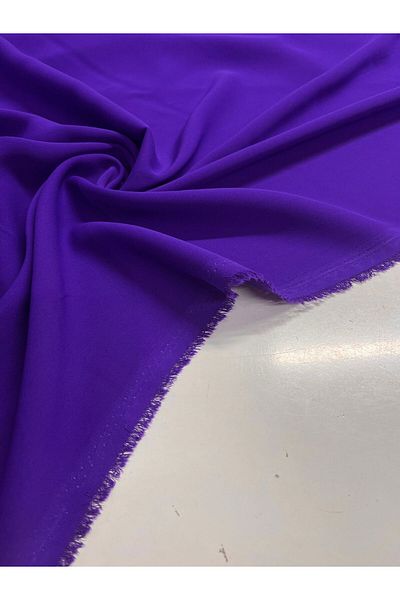 Kumaş sever Draped Adriana Crepe Fabric Double En Meteric Evening Dress Ferace Hijab Clothing Sewing