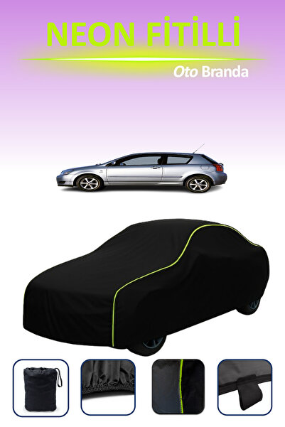 Cemku Cool أسود [تويوتا كورولا 3 أبواب 2000 - 2002] مشمع سيارة متوافق مع حبال...