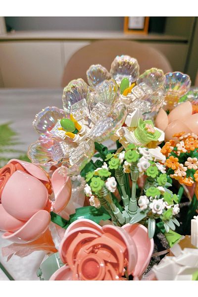 Loz 1951 Flower Gift Box Pink