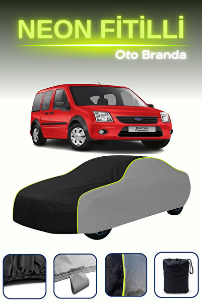 Cemku Shade رمادي-أسود-رمادي [فورد تورنيو كونيكت 2009 - 2013] قماش سيارة نيون...